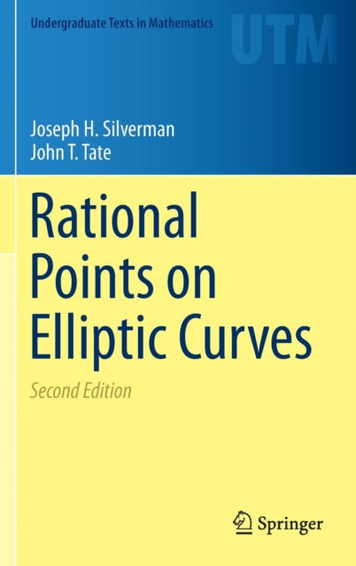 Book cover of: Rational Points on Elliptic Curves. By: Joseph H. Silverman