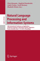 Book cover of: Natural Language Processing and Information Systems. By: Chris Biemann