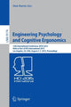 Book cover of: Engineering Psychology and Cognitive Ergonomics. By: Don Harris