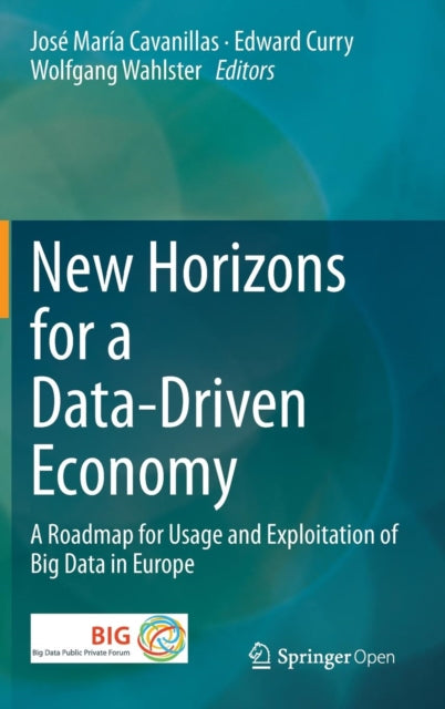 Book cover of: New Horizons for a Data-Driven Economy. By: José María Cavanillas