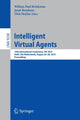 Book cover of: Intelligent Virtual Agents. By: Willem-Paul Brinkman