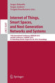 Book cover of: Internet of Things, Smart Spaces, and Next Generation Networks and Systems. By: Sergey Balandin