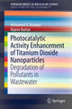 Book cover of: Photocatalytic Activity Enhancement of Titanium Dioxide Nanoparticles. By: Mohamed A. Barakat