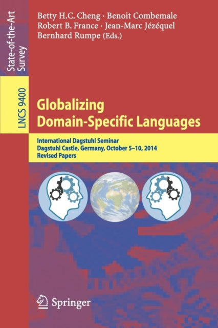 Book cover of: Globalizing Domain-Specific Languages. By: Benoit Combemale