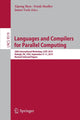Book cover of: Languages and Compilers for Parallel Computing. By: Xipeng Shen