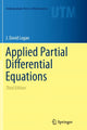 Book cover of: Applied Partial Differential Equations. By: J. David Logan