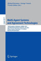 Book cover of: Multi-Agent Systems and Agreement Technologies. By: Michael Rovatsos