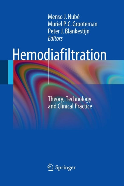 Book cover of: Hemodiafiltration. By: Menso J. Nubé