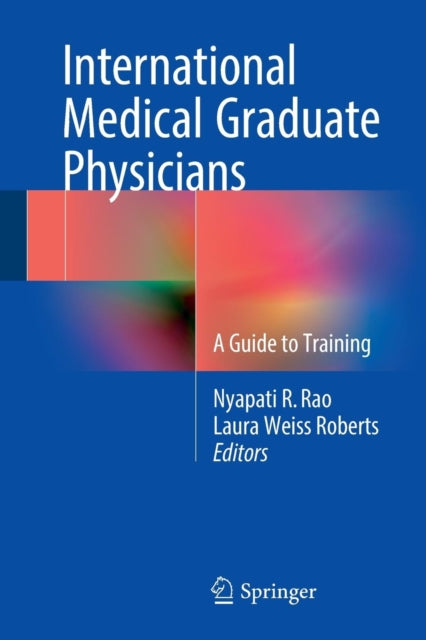 Book cover of: International Medical Graduate Physicians. By: Nyapati R. Rao