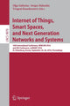 Book cover of: Internet of Things, Smart Spaces, and Next Generation Networks and Systems. By: Olga Galinina