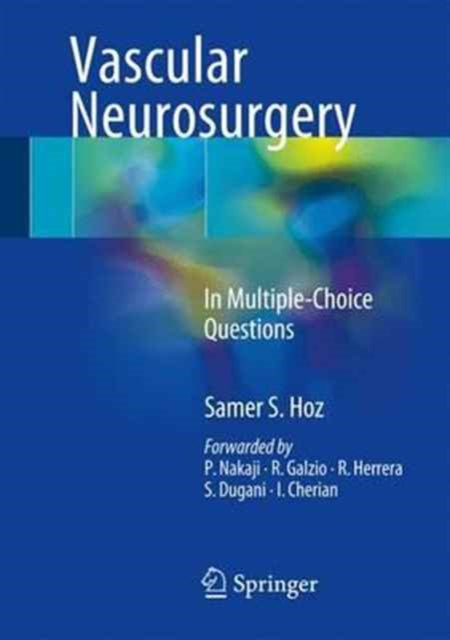 Book cover of: Vascular Neurosurgery. By: Samer S. Hoz