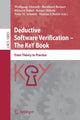 Book cover of: Deductive Software Verification – The KeY Book. By: Wolfgang Ahrendt