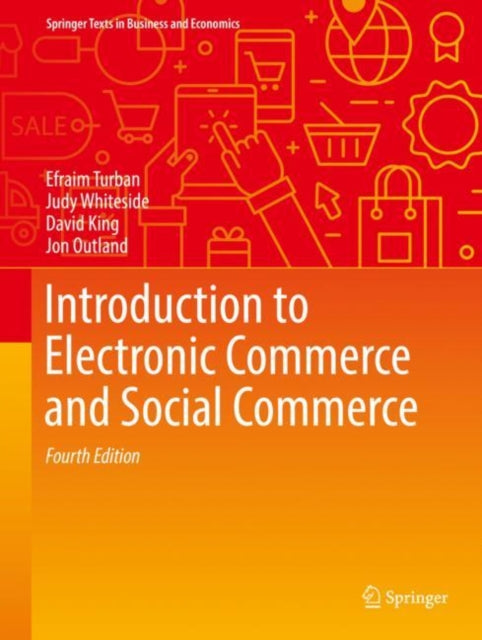 Book cover of: Introduction to Electronic Commerce and Social Commerce. By: Efraim Turban