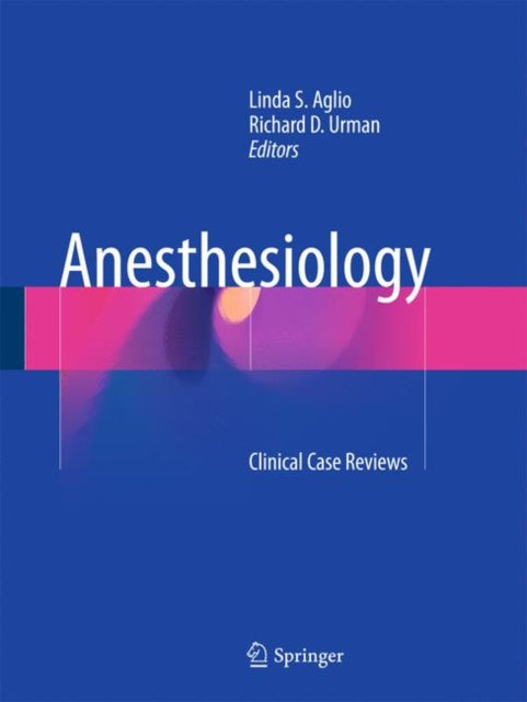 Book cover of: Anesthesiology. By: Linda S. Aglio