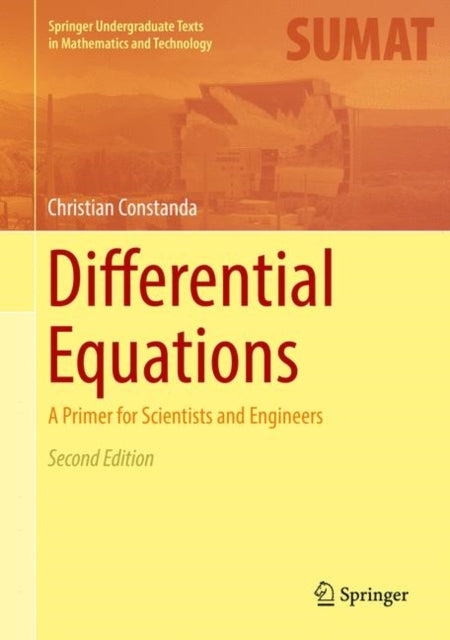 Book cover of: Differential Equations. By: Christian Constanda