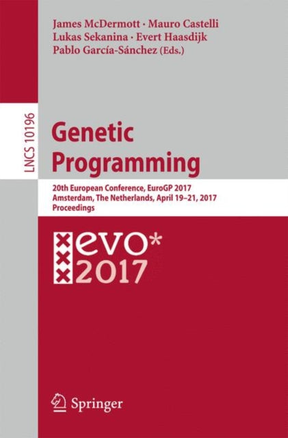 Book cover of: Genetic Programming. By: James McDermott