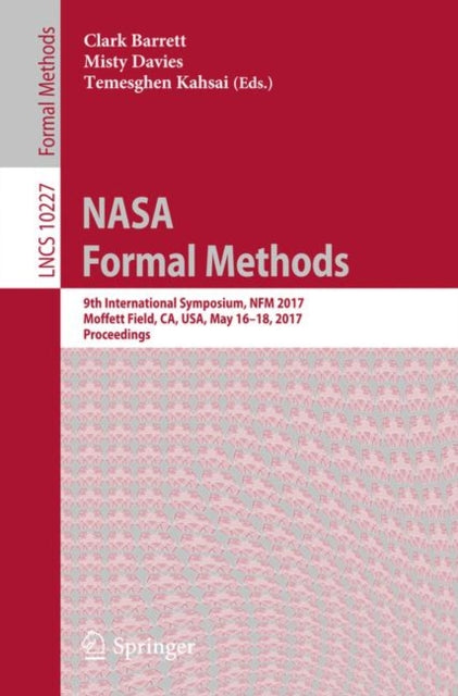 Book cover of: NASA Formal Methods. By: Clark Barrett