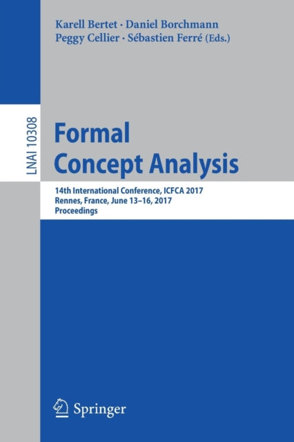 Book cover of: Formal Concept Analysis. By: Karell Bertet