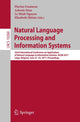 Book cover of: Natural Language Processing and Information Systems. By: Flavius Frasincar