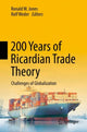 Book cover of: 200 Years of Ricardian Trade Theory. By: Ronald W. Jones