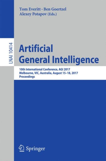 Book cover of: Artificial General Intelligence. By: Tom Everitt