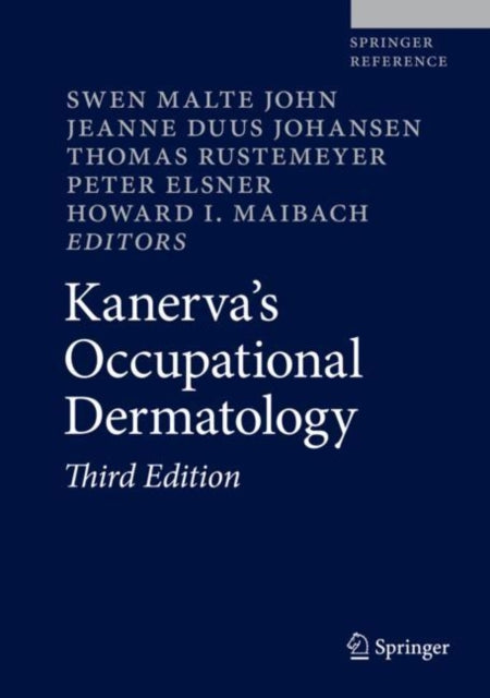 Book cover of: Kanerva’s Occupational Dermatology. By: Swen Malte John