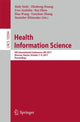 Book cover of: Health Information Science. By: Siuly Siuly