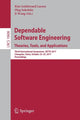 Book cover of: Dependable Software Engineering. Theories, Tools, and Applications. By: Kim Guldstrand Larsen