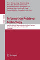 Book cover of: Information Retrieval Technology. By: Won-Kyung Sung