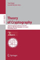 Book cover of: Theory of Cryptography. By: Yael Kalai