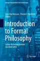 Book cover of: Introduction to Formal Philosophy