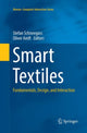Book cover of: Smart Textiles. By: Stefan Schneegass