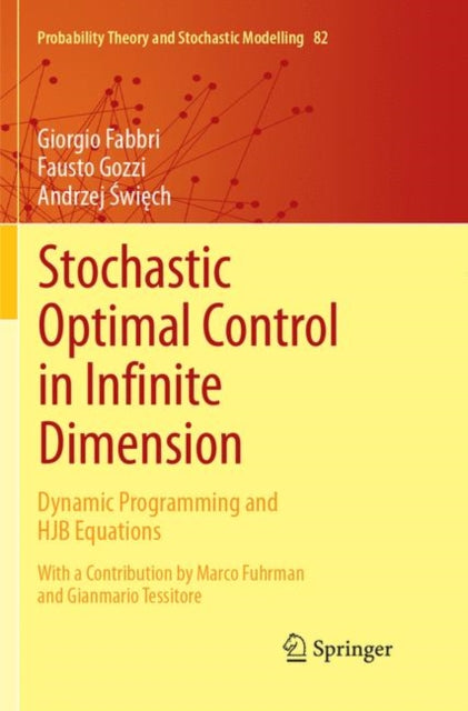 Book cover of: Stochastic Optimal Control in Infinite Dimension. By: Giorgio Fabbri