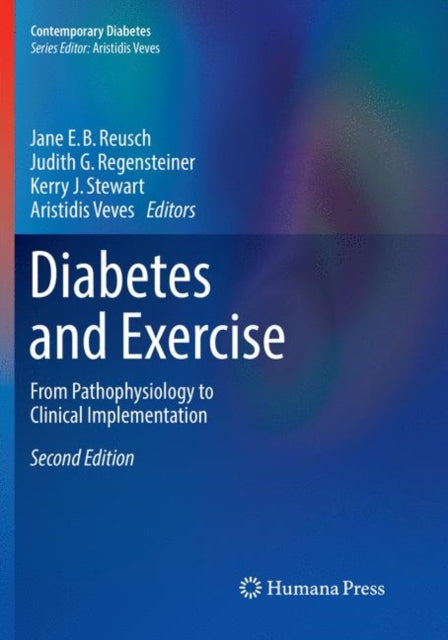 Book cover of: Diabetes and Exercise. By: Jane E. B. Reusch  MD