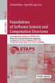 Book cover of: Foundations of Software Science and Computation Structures. By: Christel Baier
