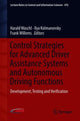Book cover of: Control Strategies for Advanced Driver Assistance Systems and Autonomous Driving Functions. By: Harald Waschl