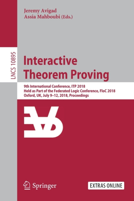 Book cover of: Interactive Theorem Proving. By: Jeremy Avigad
