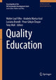Book cover of: Quality Education. By: Walter Leal Filho