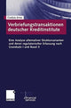 Book cover of: Verbriefungstransaktionen deutscher Kreditinstitute