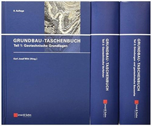 Book cover of: Grundbau-Taschenbuch, Teile 1 - 3. By: Karl Josef Witt