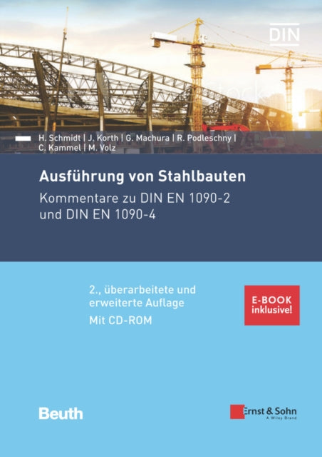 Book cover of: Ausfuhrung von Stahlbauten. By: Herbert Schmidt