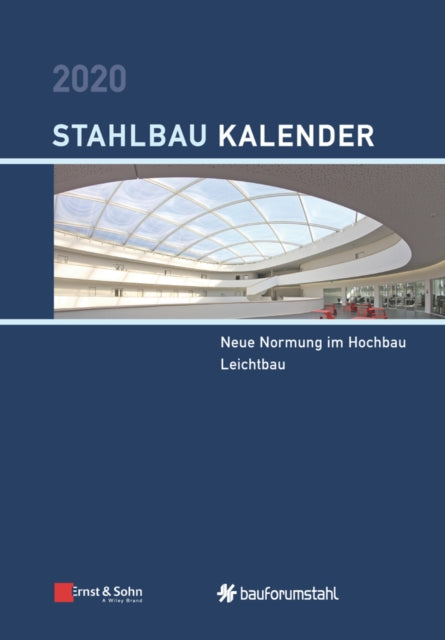 Book cover of: Stahlbau Kalender 2020. By: Ulrike Kuhlmann