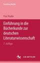 Book cover of: Einfuhrung in die Bucherkunde zur Deutschen Literaturwissenschaft