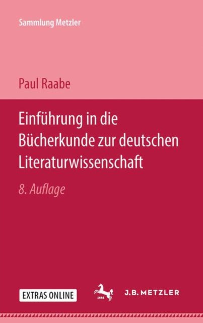 Book cover of: Einfuhrung in die Bucherkunde zur deutschen Literaturwissenschaft