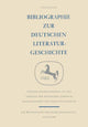 Book cover of: Bibliographie zur deutschen Literaturgeschichte. By: Otto Olzien
