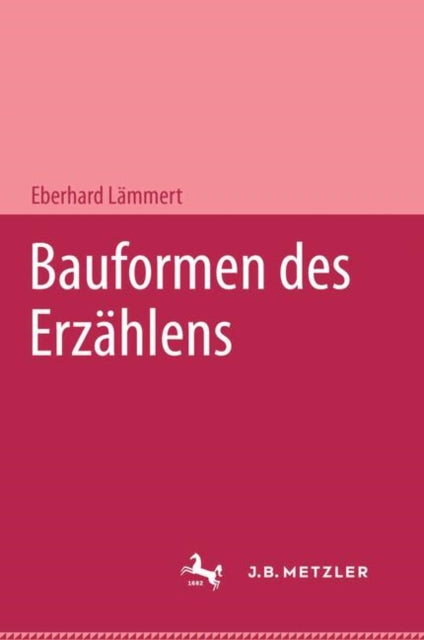 Book cover of: Bauformen des Erzahlens. By: Eberhard Lämmert