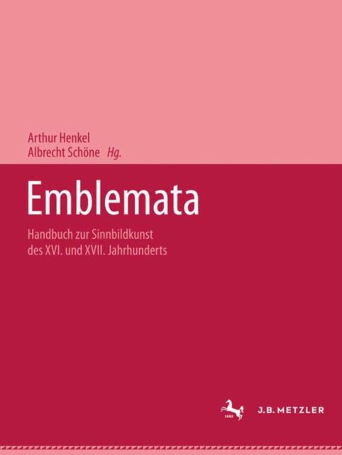 Book cover of: Emblemata. By: Arthur Henkel