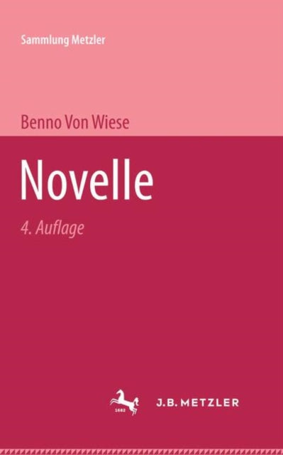 Book cover of: Novelle. By: Benno Von Wiese