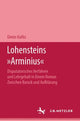 Book cover of: Lohensteins Arminius. By: Dieter Kafitz