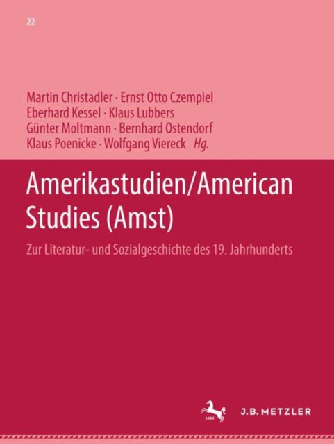 Book cover of: Amerikastudien / American Studies. By: Martin Christadler